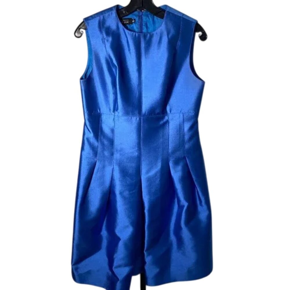Teri‎ Jon By Rickie Freeman Blue Sleeveless Dress, Size 8